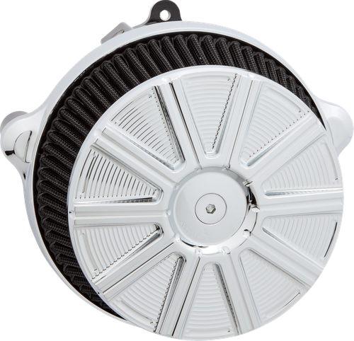 Open Box ARLEN NESS 600-306 Big Sucker™ Stage 1 Air Cleaner Kit with Cover - 10 Gauge - Chrome - 10 Gauge Chrome