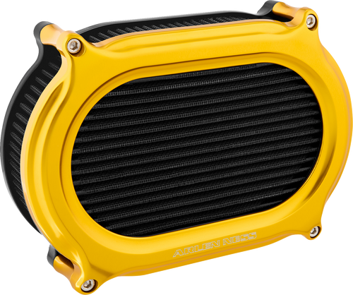 Open Box ARLEN NESS 600-209 Stage 2 Oval Air Cleaner Kit - Gold