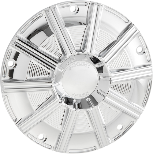 Open Box ARLEN NESS 700-017 10-Gauge Derby Cover - Chrome - Big Twin - Chrome Big Twin