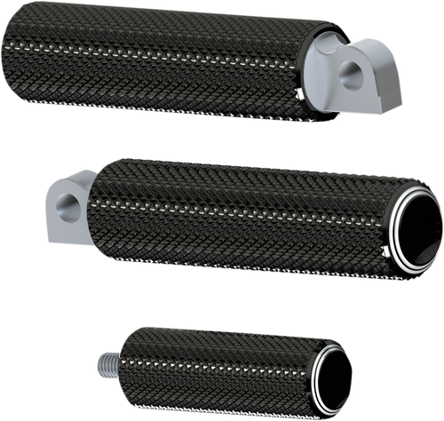 Open Box ARLEN NESS 07-934 Foot Pegs - Dual Ring - Black - Dual Ring Black
