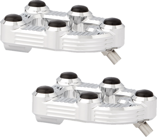Open Box ARLEN NESS 07-914 MX Foot Pegs - Driver - Chrome - Driver Chrome