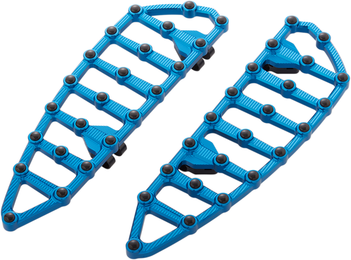 Open Box ARLEN NESS 06-892 MX Driver Floorboards - Blue