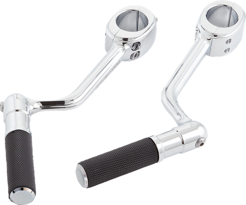 Open Box ARLEN NESS 400-046 Forged Highway Peg Mounts w/ Pegs - Chrome