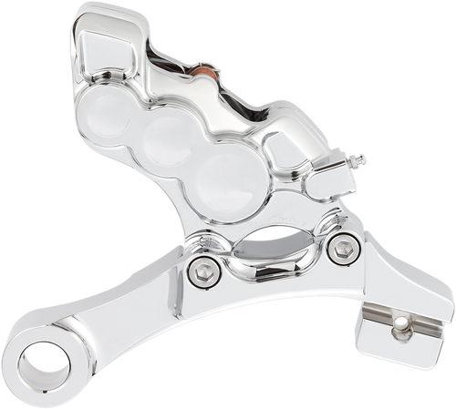 Open Box ARLEN NESS 02-302 6-Piston Caliper - Rear - Chrome - 11.8" - Rear Chrome 11.8"