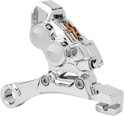 Open Box ARLEN NESS 02-324 4-Piston Caliper - Rear - 11.8" - Chrome - Rear 11.8" Chrome