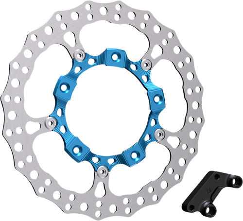 Open Box ARLEN NESS 300-001 Rotor 14" - Front Left - Blue - Front Left Blue