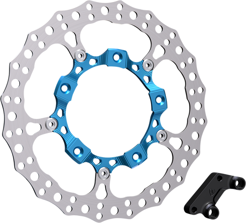 Open Box ARLEN NESS 300-005 Rotor 14" - Front Right - Blue - Front Right Blue