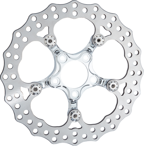 Open Box ARLEN NESS 300-076 Spider Rotor - 11.8" - Chrome - Rear - 11.8" Chrome Rear