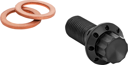 Open Box ARLEN NESS 300-825 Banjo Bolt - 3/8"-24 - Black - 3/8"-24 Black