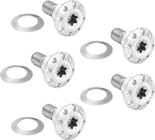 Open Box ARLEN NESS 300-920 Bolt Kit - Holeshot/Front/Floating/Brake Rotor - Spoke Mount - Polished - 5 Pack - Holeshot/Front/Floating/Brake Rotor Spoke Mount Polished 5 Pack