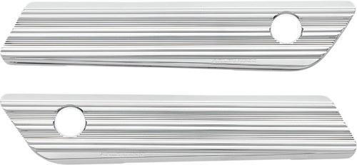 Open Box ARLEN NESS 03-609 10-Gauge Hinge Covers - Chrome - '14-'24 - Chrome '14-'24