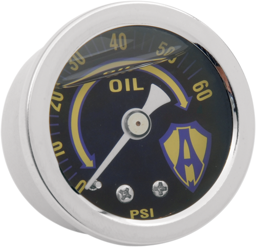 Open Box ARLEN NESS 15-655 Oil Pressure Gauge Kit - Replacement - Chrome - Replacement Chrome