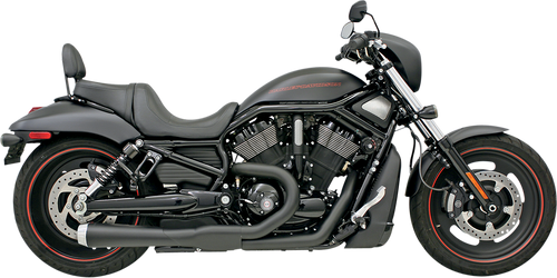 BASSANI XHAUST 1V22JB Road Rage 2:1 V-Rod Exhaust - Black