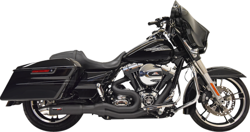 BASSANI XHAUST 1F67B Hot Rod 2:1 Exhaust - Hotrod Black
