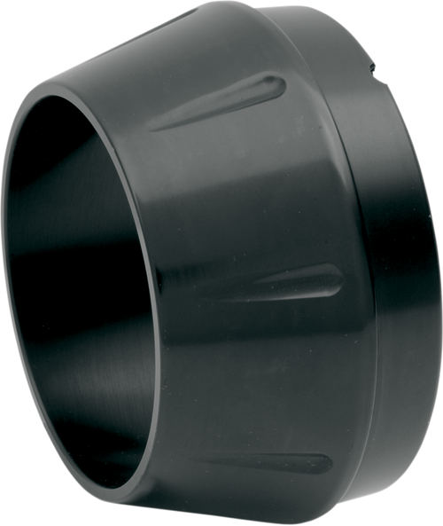BASSANI XHAUST ENDCAP-SMB Replacement End Cap - Black/Powder-Coated Short Megaphone