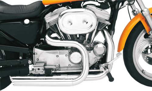 BASSANI XHAUST HS-XL-3215F Pro-Street Systems Chrome Heat Shield