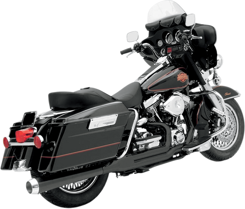 BASSANI XHAUST HS-FLH-637CLB Heat Shield Set - Black