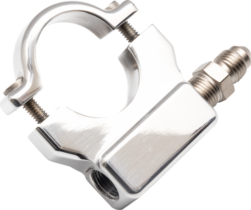 FEULING PARTS 9051 Oil Pressure Gauge Mount - 1" Chrome