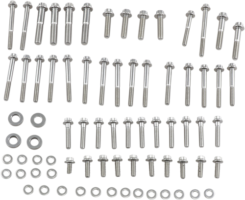 FEULING PARTS 3054 12-Point External Primary/Transmission Engine Fastener Kit - External Primary/Transmission 12-Point FX