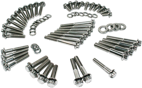FEULING PARTS 3056 12-Point External Primary/Transmission Engine Fastener Kit - External Primary/Transmission 12-Point FL