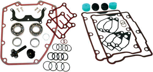 Open Box FEULING PARTS 2061 Camshaft Installation Plus Kit - Plus Kit Gear Drive Twin Cam '99-'06 (except '06 Dyna)