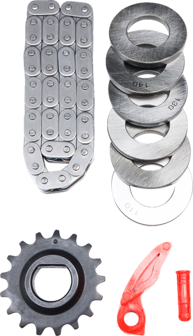 Open Box FEULING PARTS 8084 Hydraulic Camchain Tensioner Kit - Stock Replacement M8