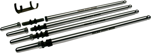 Open Box FEULING PARTS 4091 Fast Install® Adjustable Pushrods - Adjustable Evolution Big Twin
