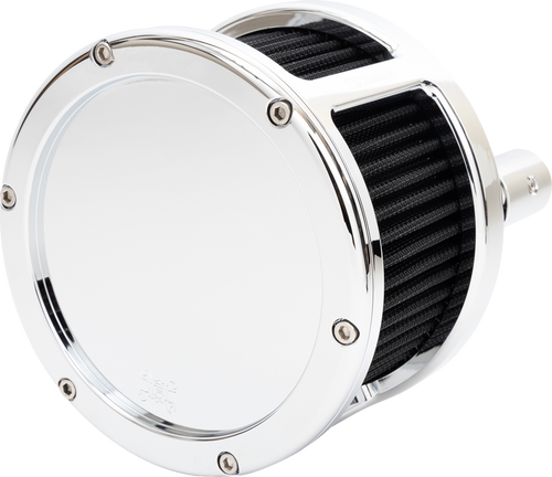 Open Box FEULING PARTS 5527 BA Race Series Air Cleaner Kit - Chrome Black Filter
