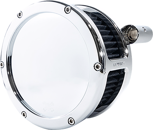 Open Box FEULING PARTS 5547 BA Air Cleaner Kit - Chrome with Black Filter Twin Cam