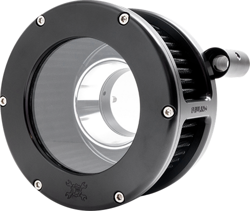 Open Box FEULING PARTS 5554 BA Air Cleaner Kit - Black/Clear with Black Filter '08-'16 Touring TBW
