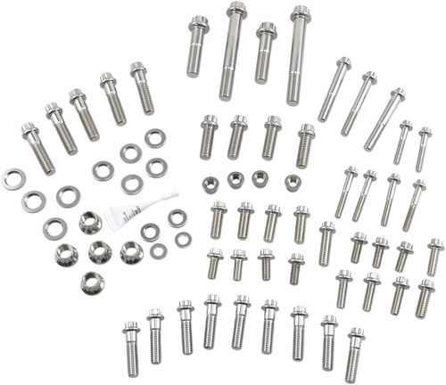 Open Box FEULING PARTS 3068 Chassis/Trim Dress-Up Fastener Kit - Chassis/Trim 12-Point/Dress-Up FXR