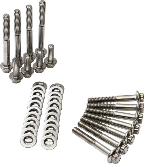 Open Box FEULING PARTS 3122 12-Point External Primary/Transmission Engine Fastener Kit - External Primary/Transmission 12-Point XL
