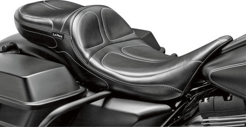 LE PERA LK-957DL Maverick Daddy Long Legs Seat - Black Stitched FL '08-'25