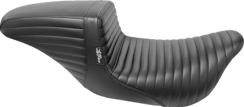 LE PERA LK-597DLPT Kickflip Daddy Long Legs Seat - Pleated Black FL '08-'25