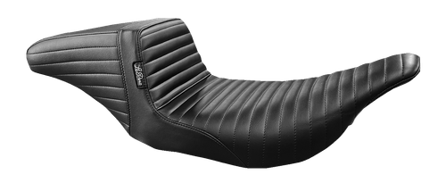 LE PERA LH-597PT Kickflip Seat — Pleated - Pleated Black FL '97-'07