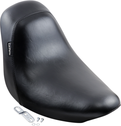 LE PERA LK-007 Bare Bones Solo Seat - Smooth Black FL/FX '06-'17