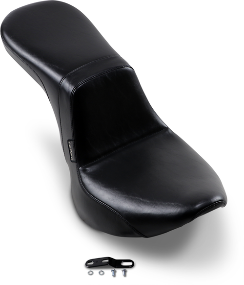 LE PERA LY-543S Daytona 2-Up Seat - Without Backrest Smooth Black FX/FL '18-'25