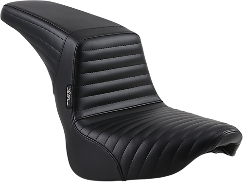 LE PERA LYF-590PT Kickflip Seat — Pleated - Pleated Black Softail '18-'23