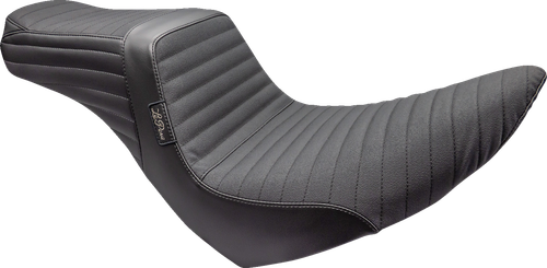LE PERA LYR-580PTGP Tailwhip Seat - Pleated w/ Grip Tape Black FL/FX '18-'23