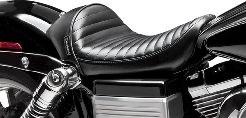 LE PERA LK-421PT Stubs Cafe Seat - Pleated Black FXD '06-'17