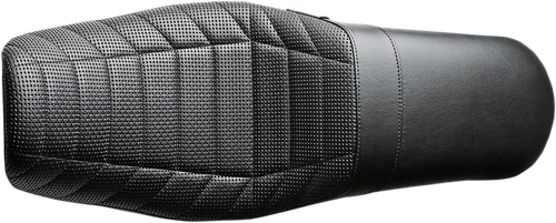 LE PERA LK-512TRKPT Daytona Sport Seat - Flat Track Stitch Black Dyna '06-'17