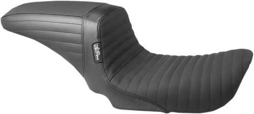LE PERA LK-591PTGP Kickflip Seat — Pleated w/Gripp Tape - Pleated w/ Gripp Tape Black FXD '06-'17