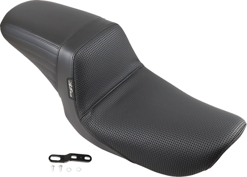 LE PERA LN-591BW Kickflip Seat — Basketweave - Basketweave Black FXD '96-'03