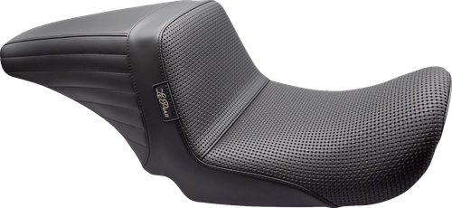 LE PERA LKU-591BW Kickflip Up Front Seat - Basketweave Black Dyna '06-'17