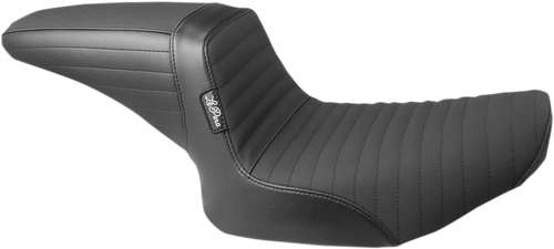 LE PERA L-598PTGP Kickflip Seat — Pleated w/Gripp Tape - Pleated w/ Gripp Tape Black FXR '82-'94
