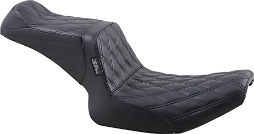 LE PERA L-588DD Tailwhip Seat - Double Diamond Black FXR '82-'94