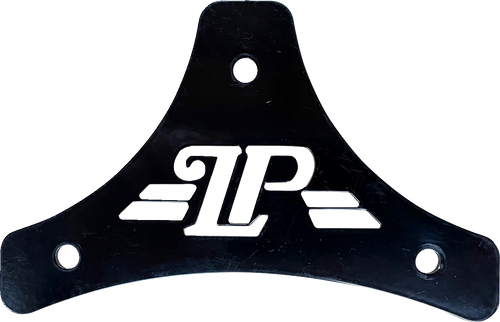 LE PERA H-SB LP CLASSIC Dead End Sissy Bar Plate - Dead End Classic Black Softail/Touring '08-'22