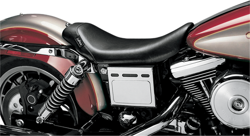 LE PERA LN-001 Bare Bones Solo Seat - Smooth Black FXD '96-'03