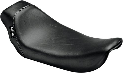 LE PERA LN-003 Bare Bones Solo Seat - Smooth Black FXDWG '96-'03