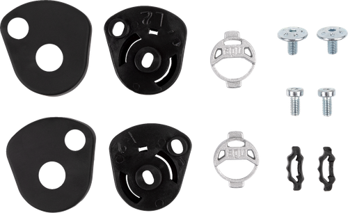 AGV 20KR630002001 K6/K6 S Helmet Shell Visor Mechanism Kit - Gray